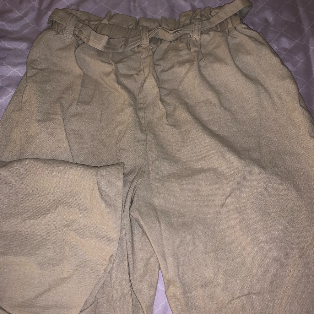 Cherry koko linen pants